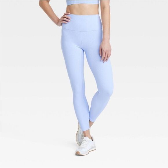 All in Motion Everyday soft Women's Light Blue High-Waisted Leggings - Picture 1 of 6